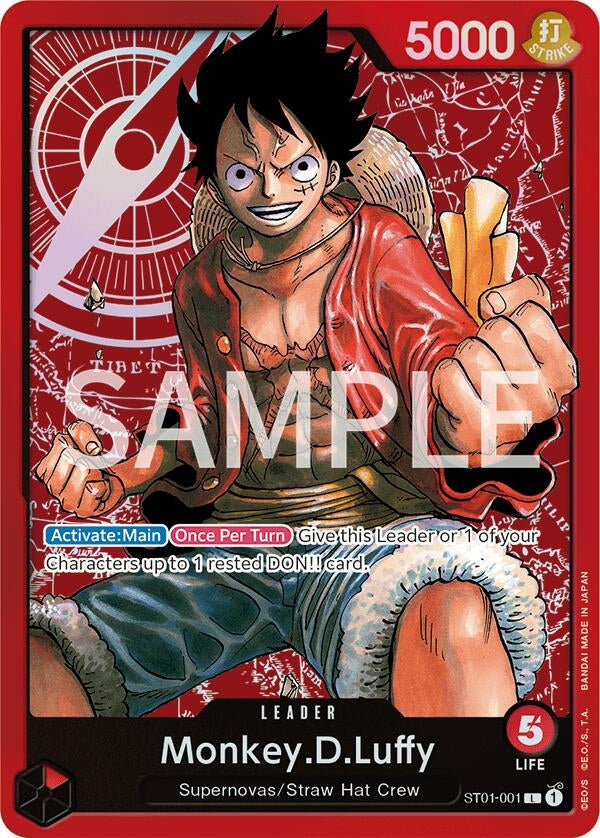 Monkey.D.Luffy (ST01-001) (OP-RP)