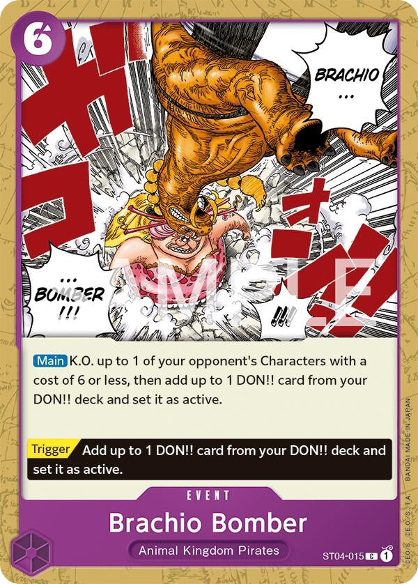 Image for Brachio Bomber (ST04-015) (OP-RP) - One Piece Card Game