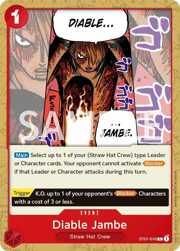 Diable Jambe (ST01-016) (OP-RP)