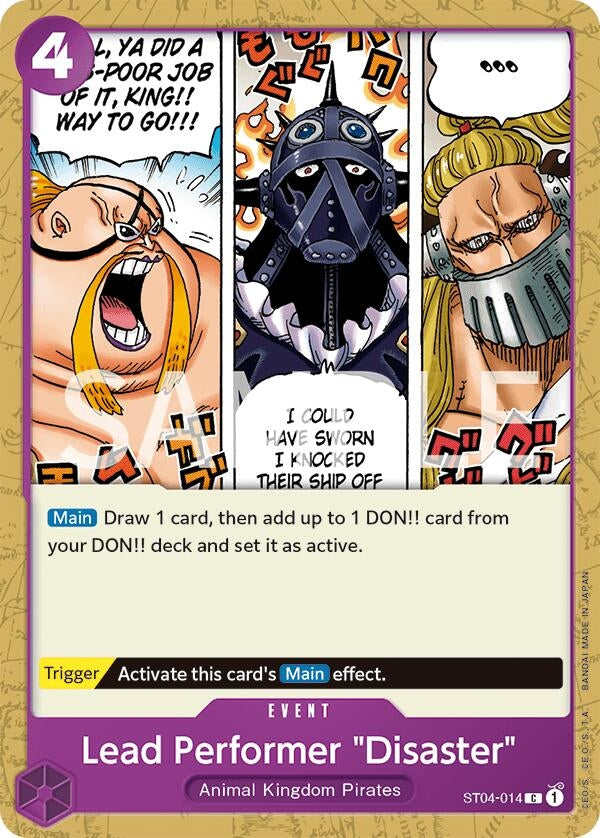 Lead Performer "Disaster" (ST04-014) (OP-RP)
