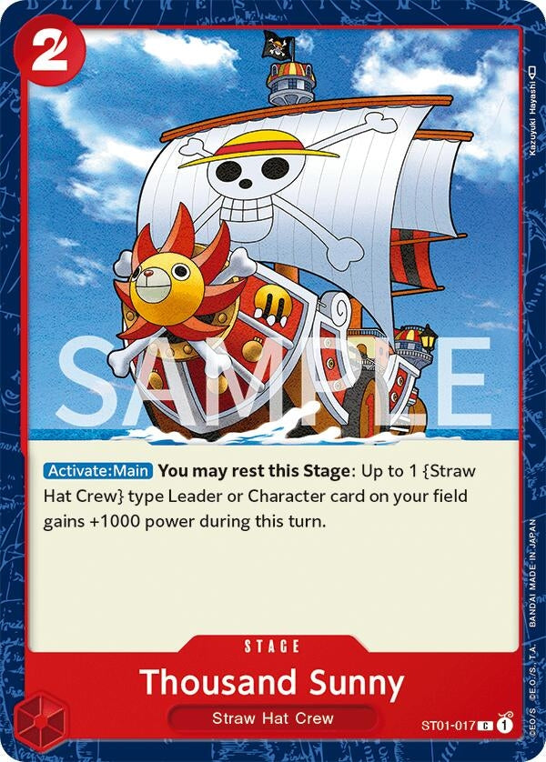 Thousand Sunny (ST01-017) (OP-RP)