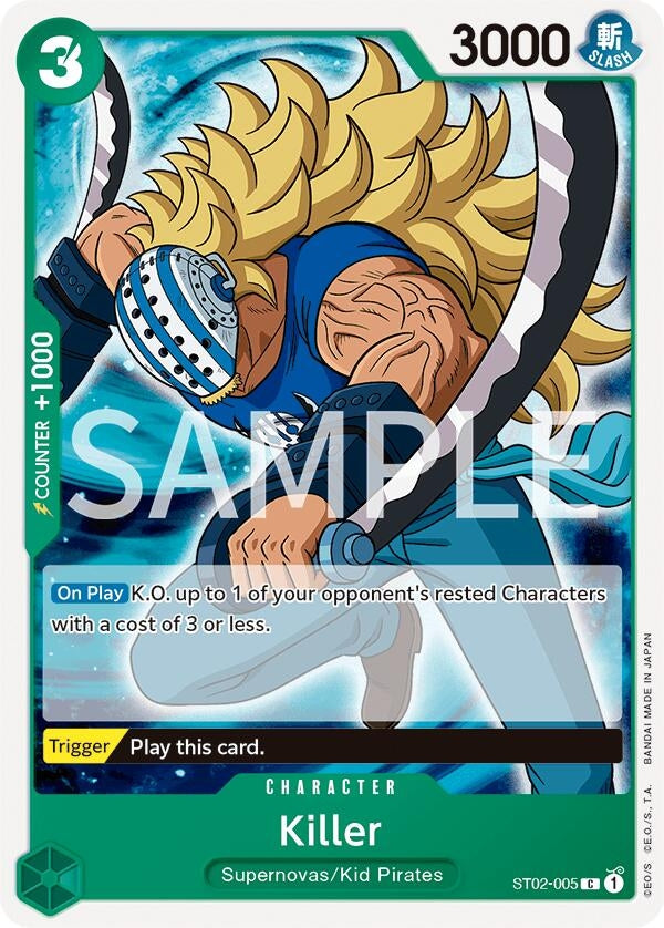 Killer (ST02-005) (OP-RP)