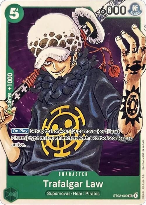 Trafalgar Law (ST02-009) (OP-RP)