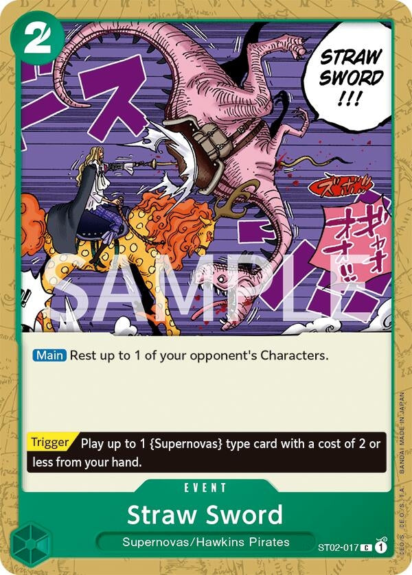 Straw Sword (ST02-017) (OP-RP)