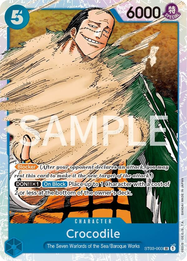 Crocodile (003) (ST03-003) (OP-RP)