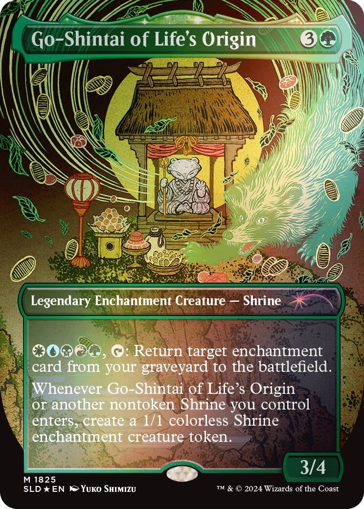 Go-Shintai of Life's Origin (Rainbow Foil) (1825) (SLD)