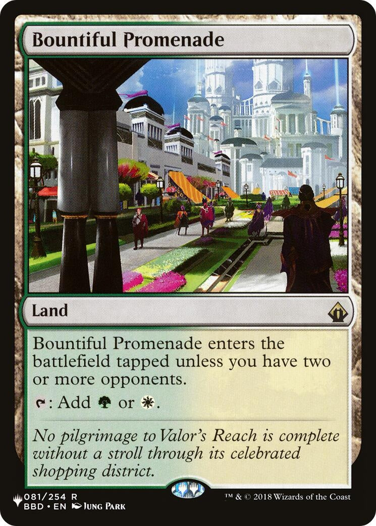 Bountiful Promenade (081/254) (LIST)