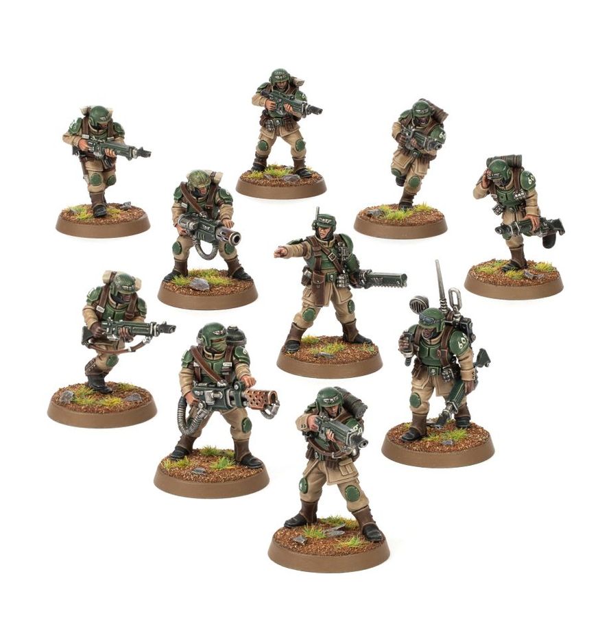 Astra Militarum: Cadian Shock Troopers