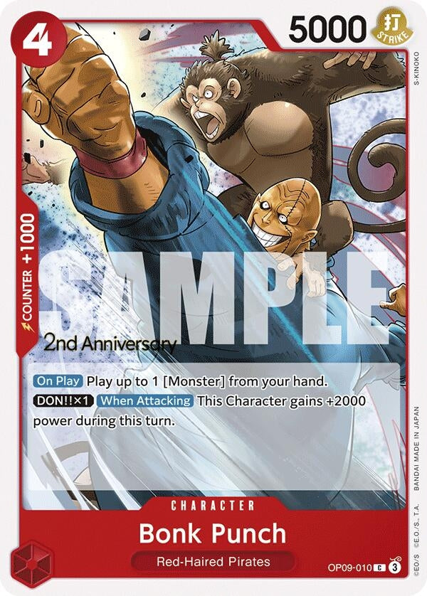 Image for Bonk Punch (OP09-010) (OP09 ANN) - One Piece Card Game