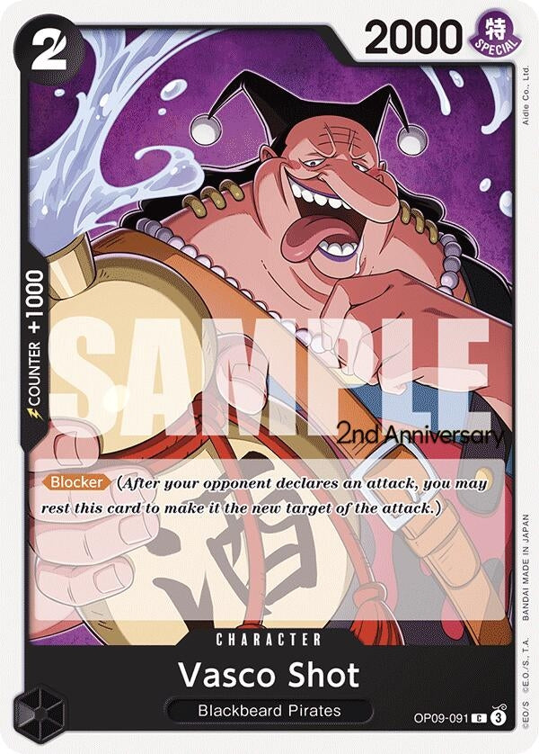 Vasco Shot (OP09-091) (OP09 ANN)