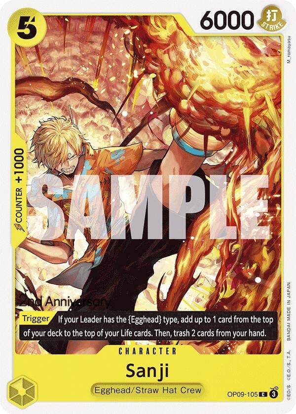 Sanji (105) (OP09-105) (OP09 ANN)