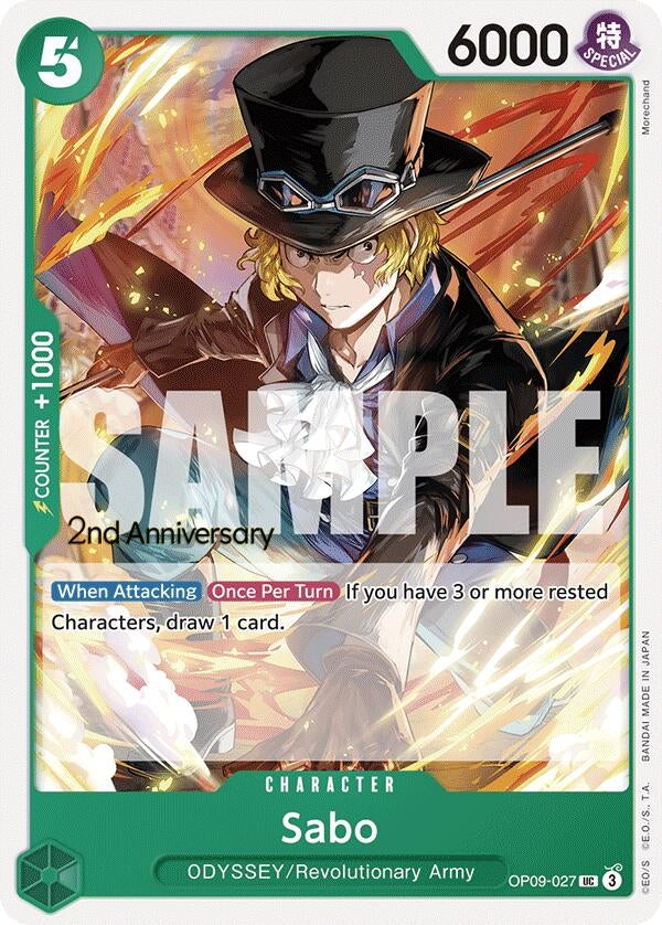 Sabo (027) (OP09-027) (OP09 ANN)