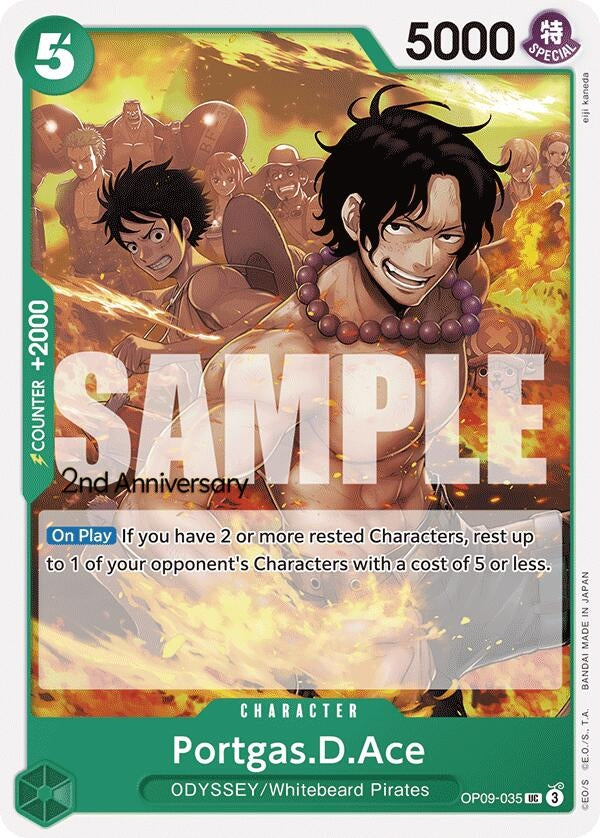 Portgas.D.Ace (OP09-035) (OP09 ANN)