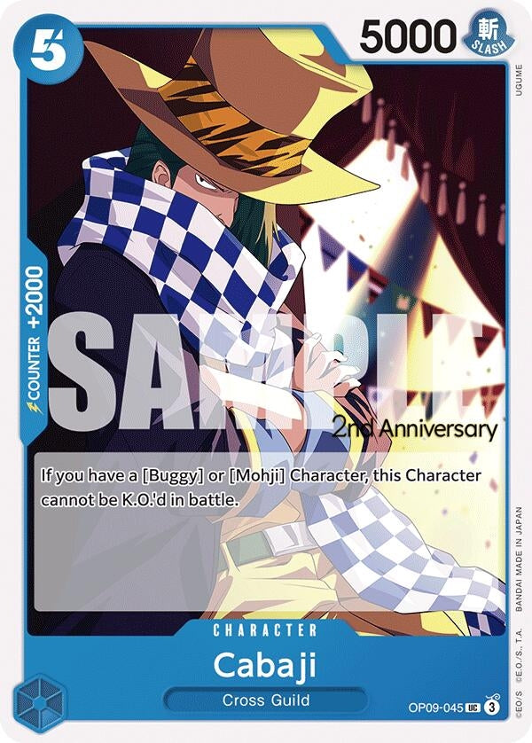 Image for Cabaji (OP09-045) (OP09 ANN) - One Piece Card Game