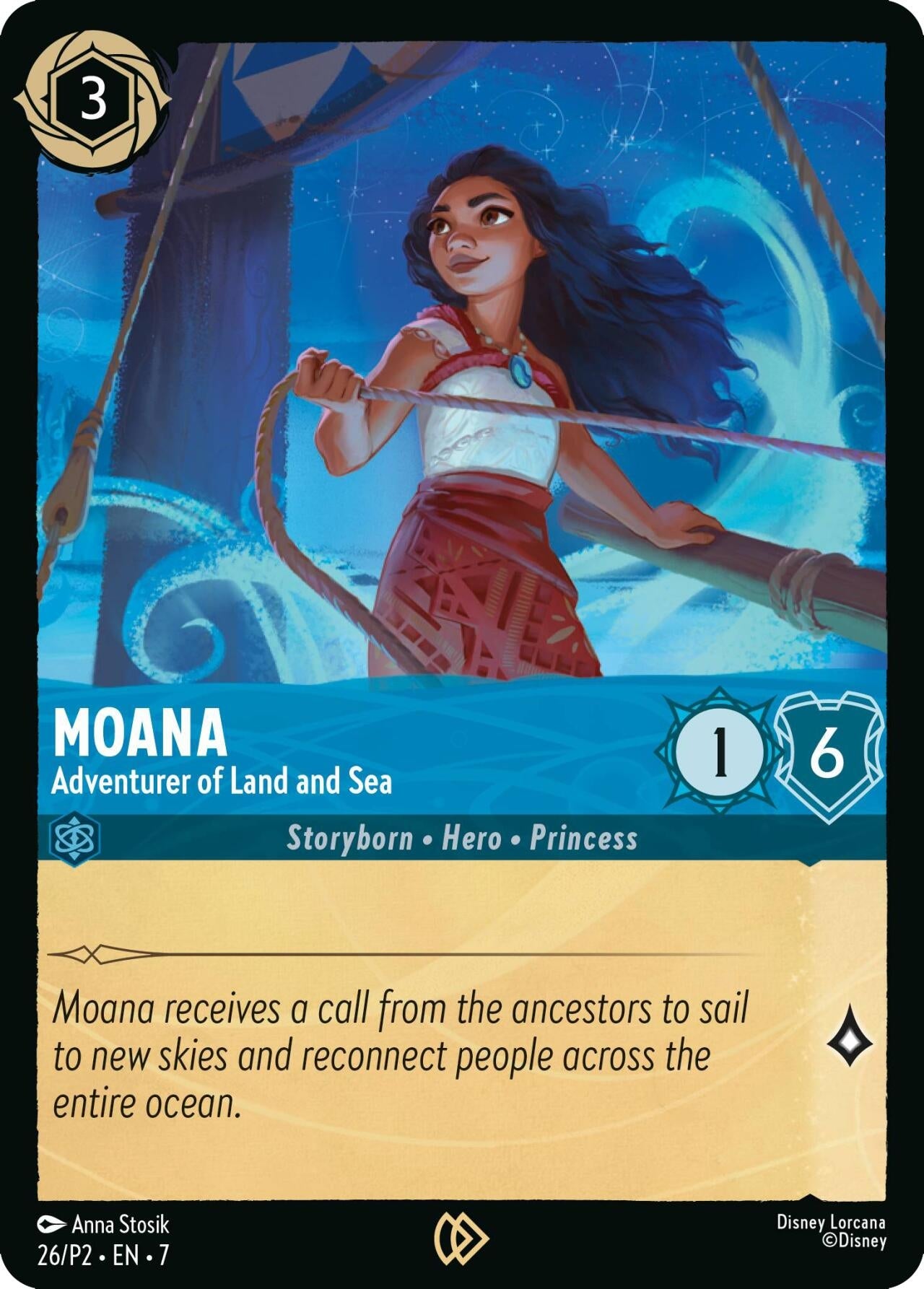 Moana - Adventurer of Land and Sea (26) (DLPC)