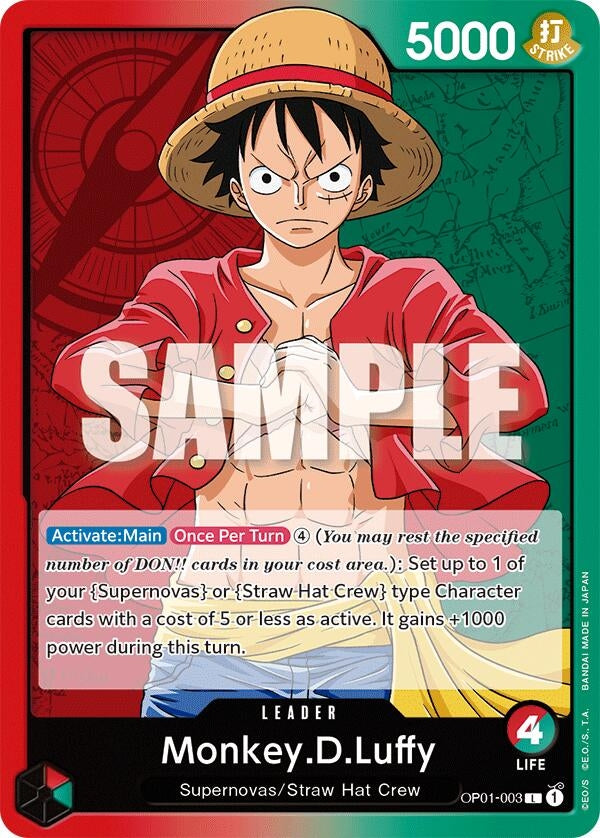 Monkey.D.Luffy (003) (OP01-003) (OP-DD)