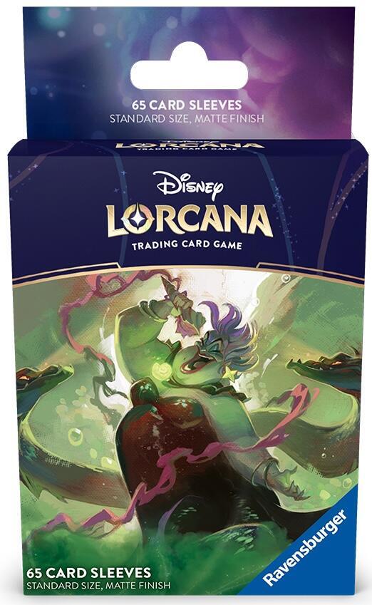 Disney Lorcana Card Sleeves - Ursula - Deceiver of All (65-Pack) - Ravensburger Card Sleeves (RCS)