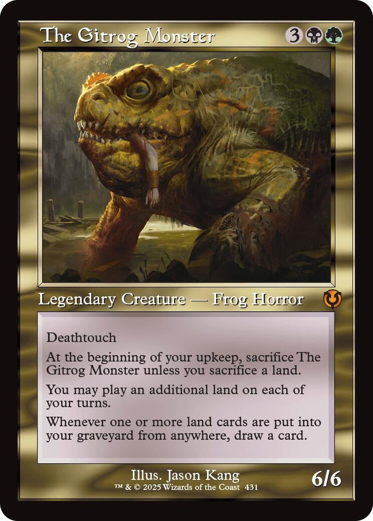 The Gitrog Monster (Retro Frame) (431) (INR)