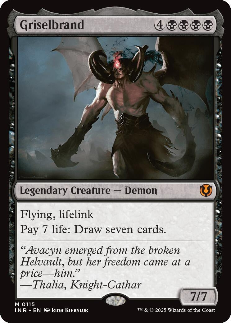 Sp Magic: The Gathering - Griselbrand (115) (INR)