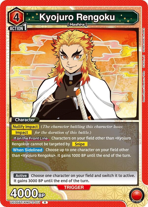Kyojuro Rengoku (011) (UE05BT/KMY-2-011) (UE05BT)