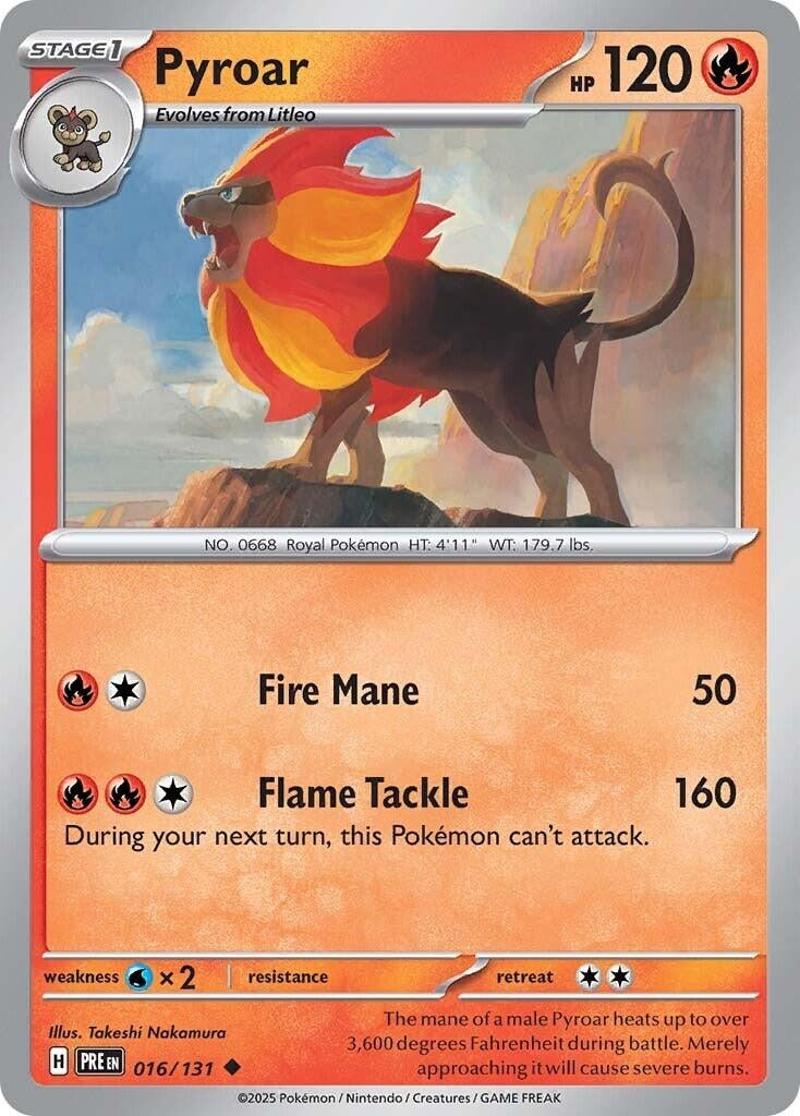 Pyroar (016/131) (PRE)