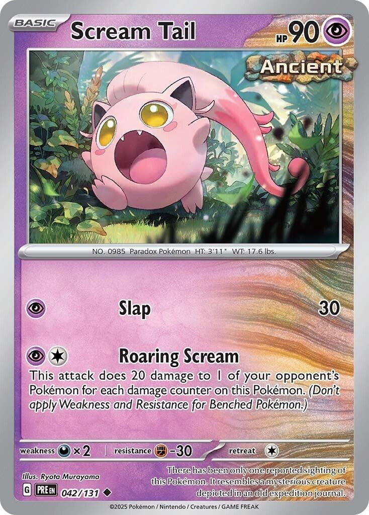 Image for Scream Tail (042/131) (PRE) - Pokemon