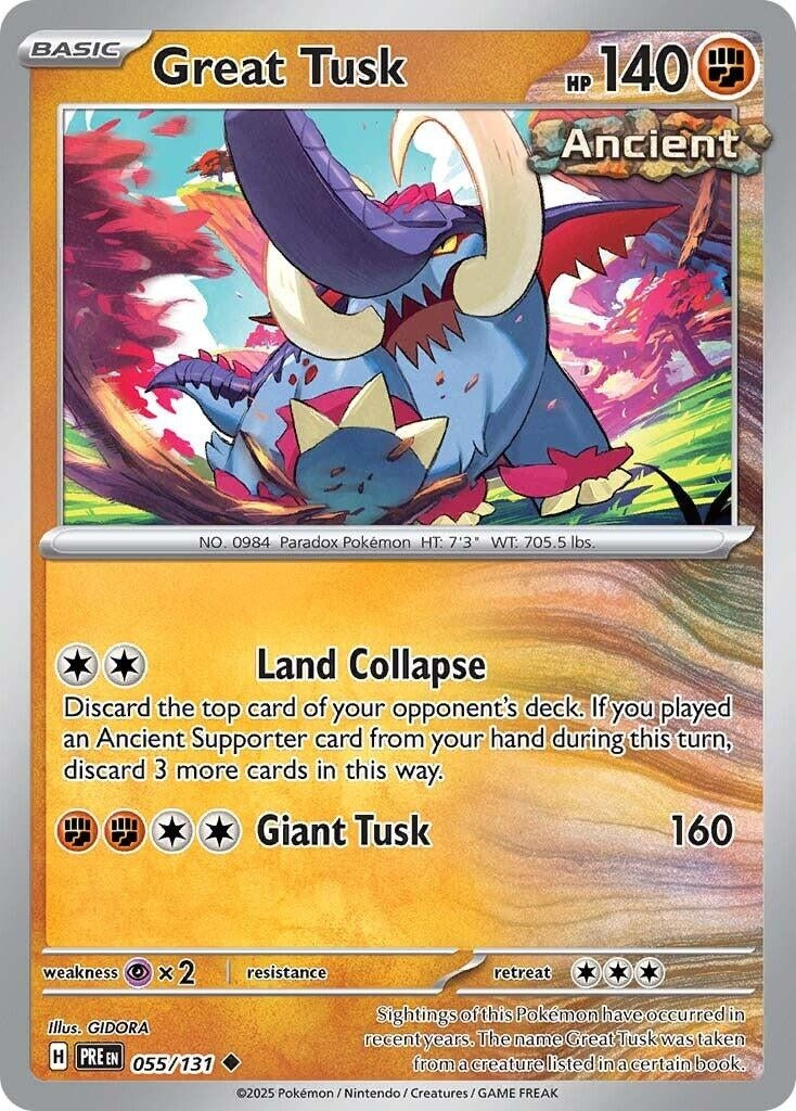 Great Tusk (055/131) (PRE)