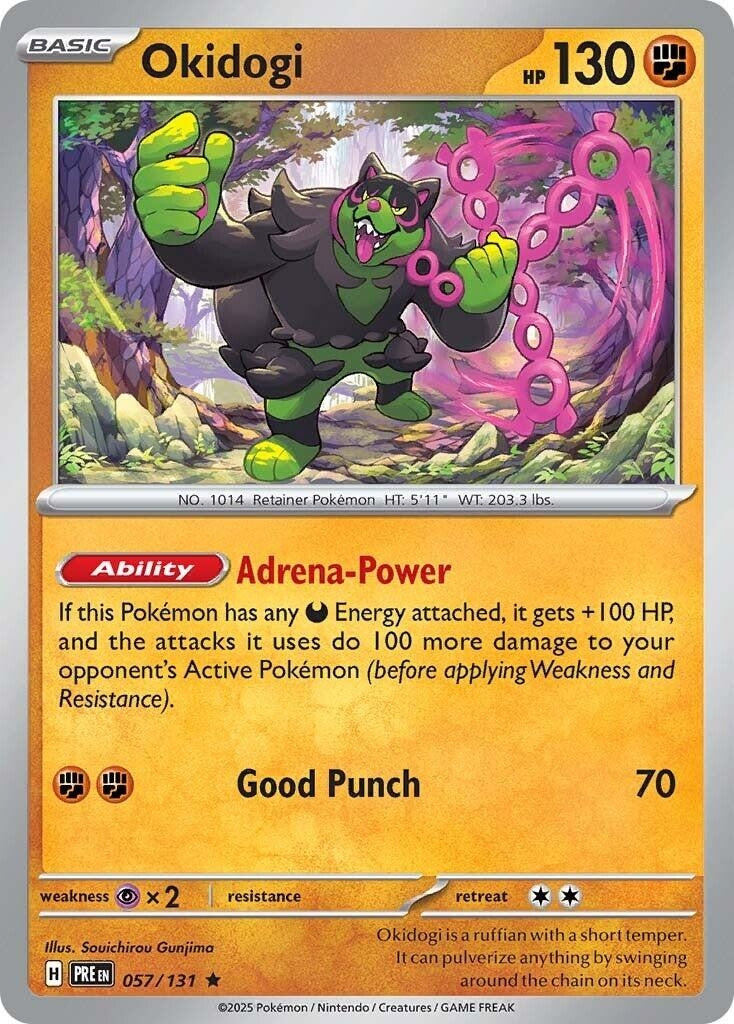 Image for Okidogi (057/131) (PRE) - Pokemon