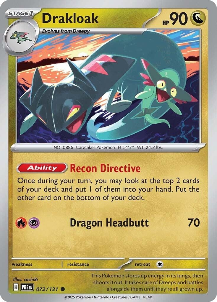Drakloak (072/131) (PRE)