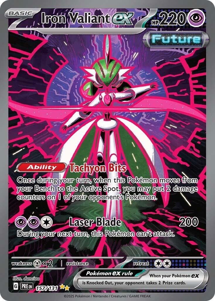 Iron Valiant ex (157/131) (PRE)
