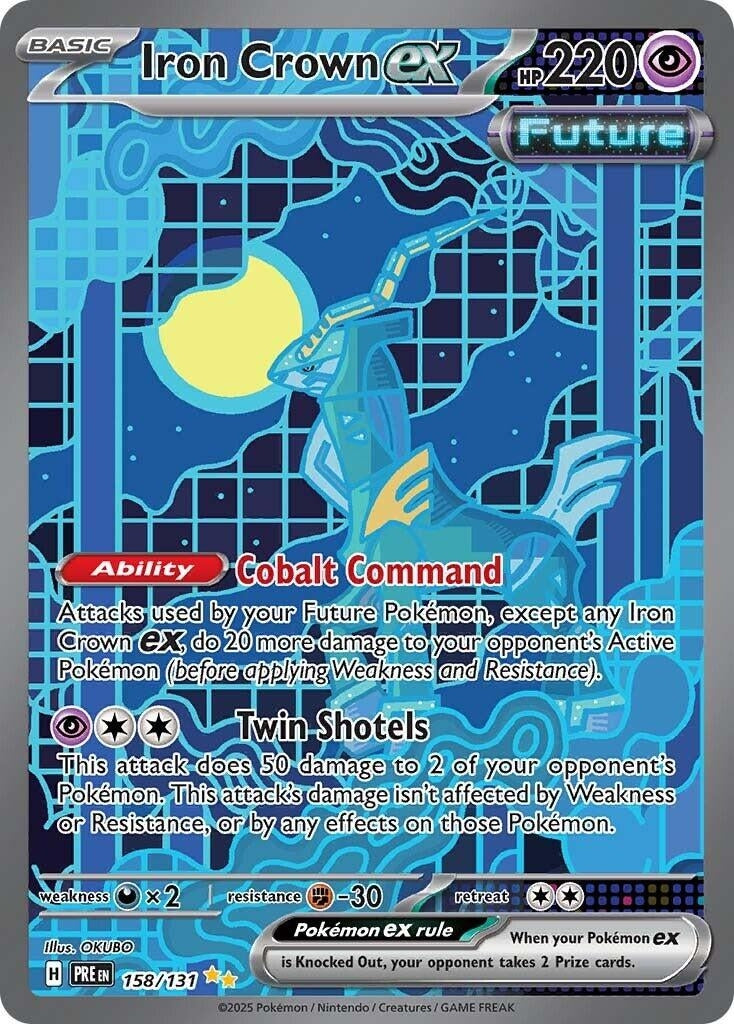 Iron Crown ex (158/131) (PRE)