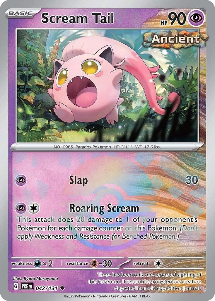 Scream Tail (Poke Ball Pattern) (042/131) (PRE)