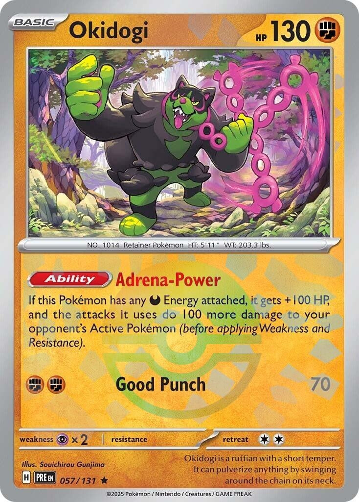 Okidogi (Poke Ball Pattern) (057/131) (PRE)
