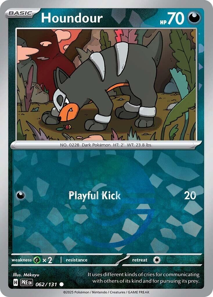 Houndour (Poke Ball Pattern) (062/131) (PRE)
