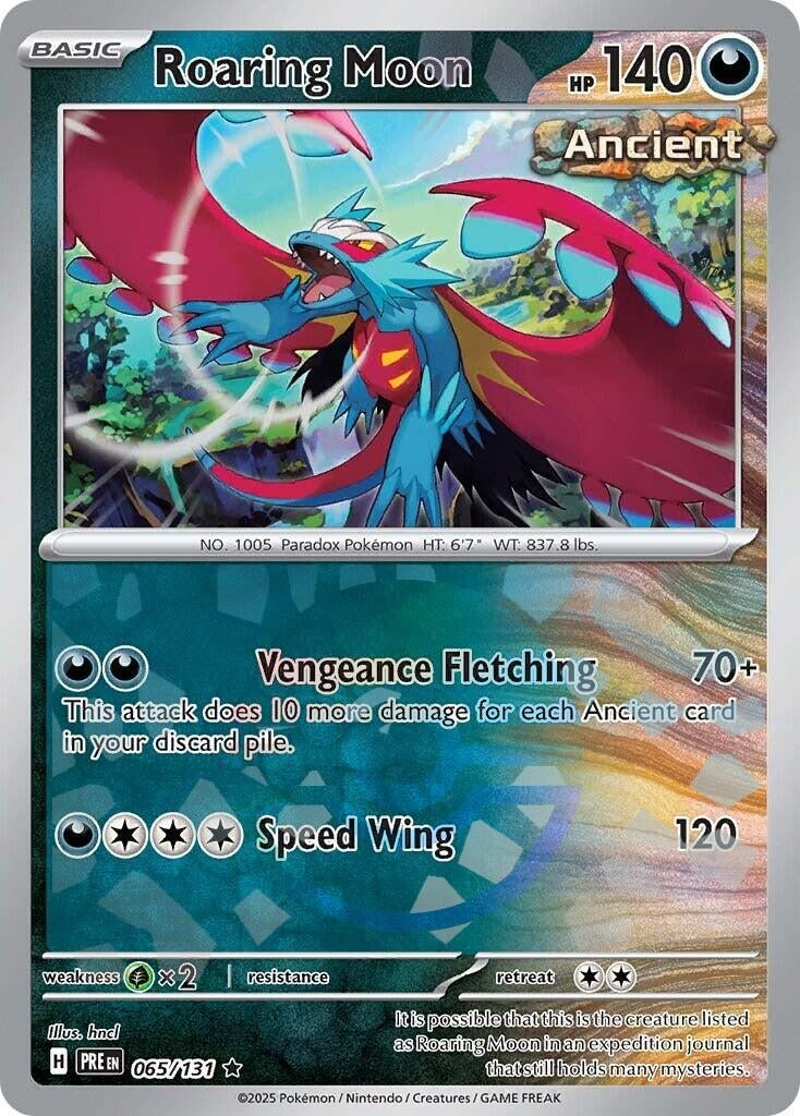 Roaring Moon (Poke Ball Pattern) (065/131) (PRE)