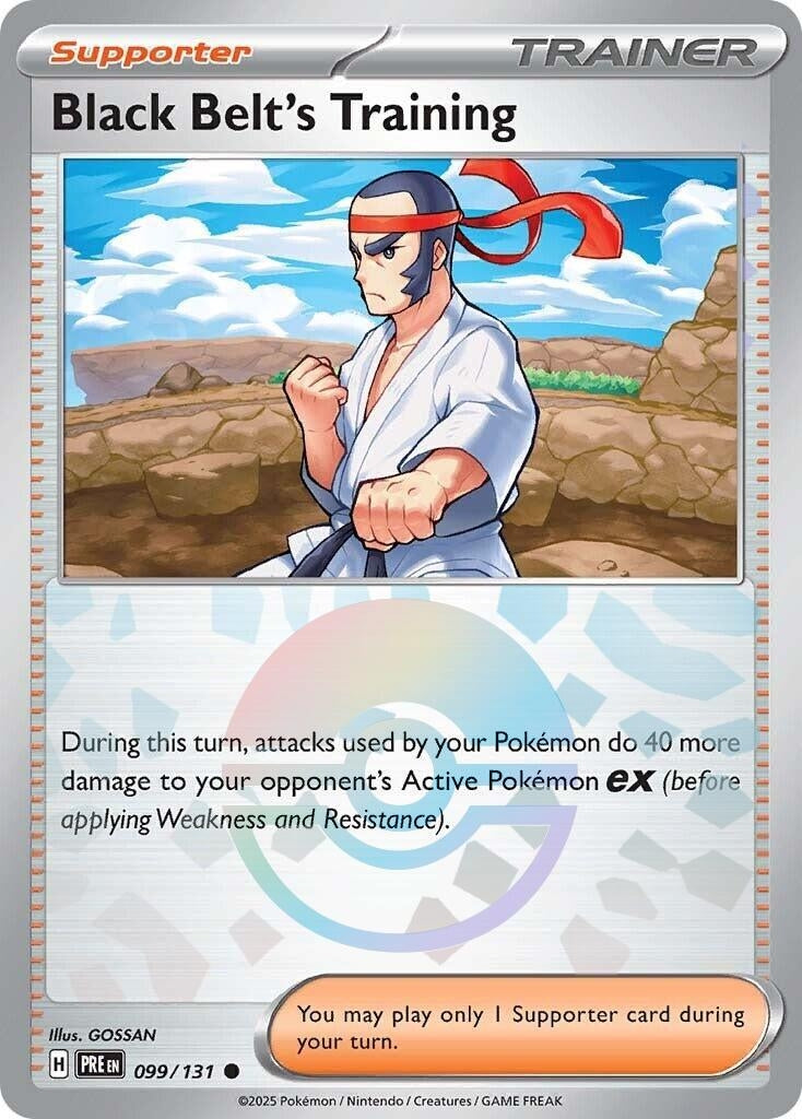 Black Belt's Training - 099/131 (Poke Ball Pattern) (099/131) (PRE)