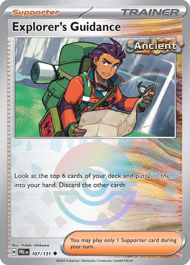 Explorer's Guidance (Poke Ball Pattern) (107/131) (PRE)