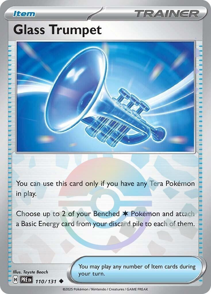 Glass Trumpet (Poke Ball Pattern) (110/131) (PRE)