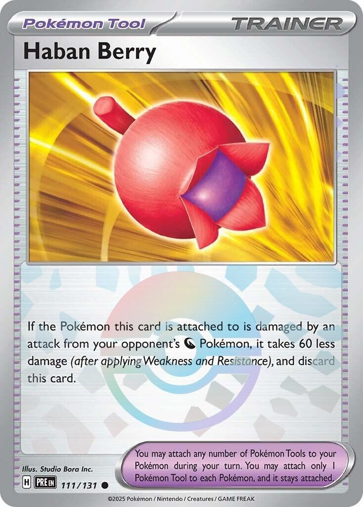 Haban Berry (Poke Ball Pattern) (111/131) (PRE)