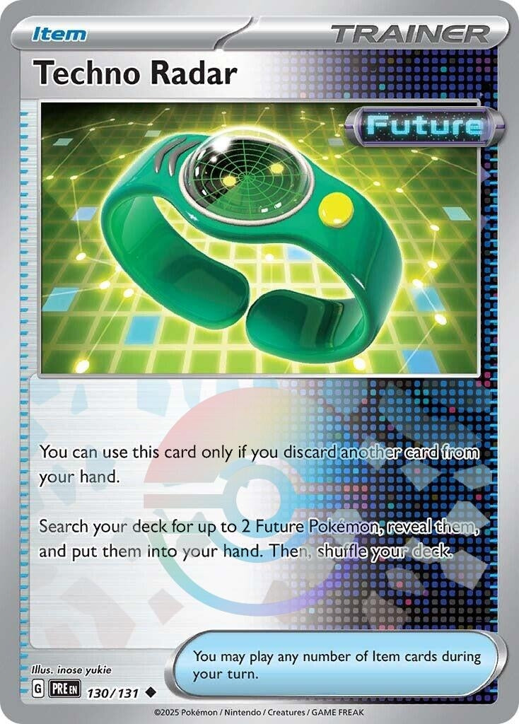 Techno Radar (Poke Ball Pattern) (130/131) (PRE)