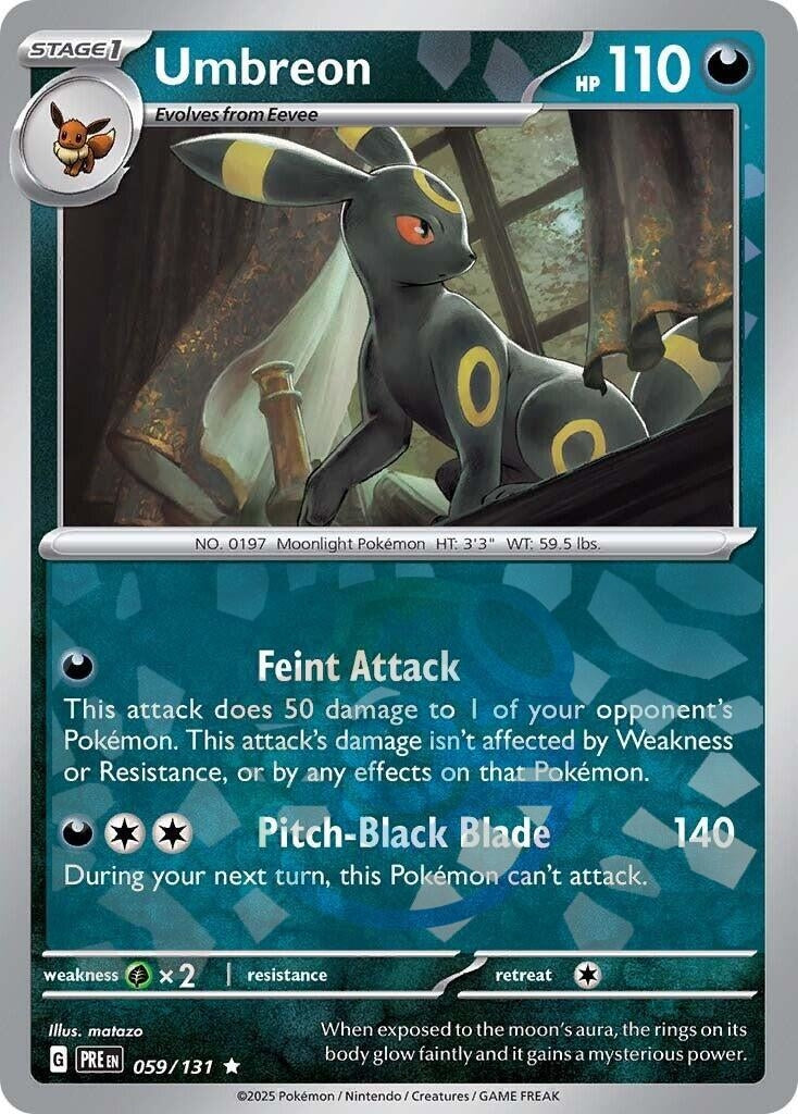 Umbreon (Master Ball Pattern) (059/131) (PRE)