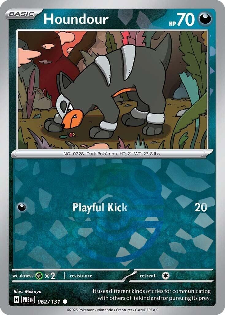 Houndour (Master Ball Pattern) (062/131) (PRE)