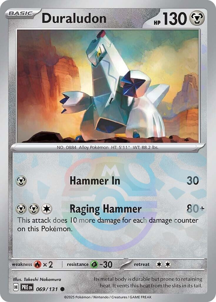 Duraludon (Master Ball Pattern) (069/131) (PRE)