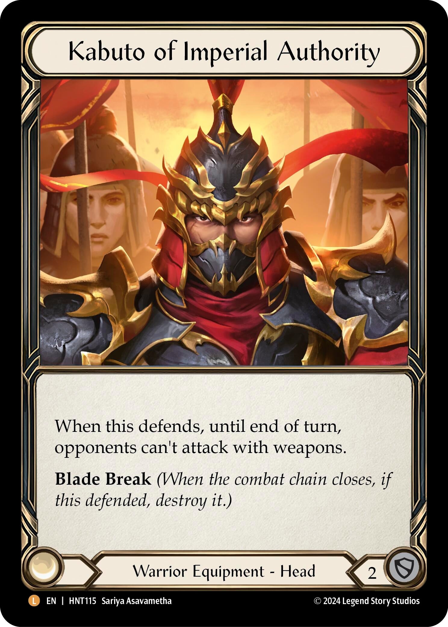 Kabuto of Imperial Authority (HNT115)