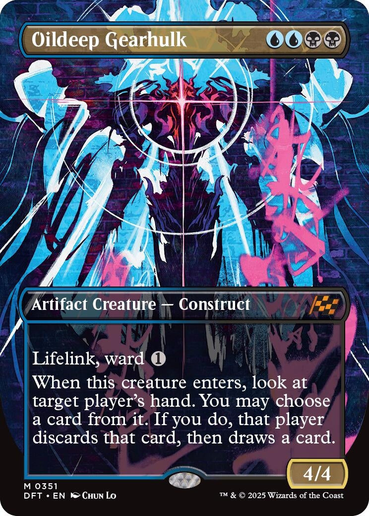 Oildeep Gearhulk (Borderless) (351) (DFT)