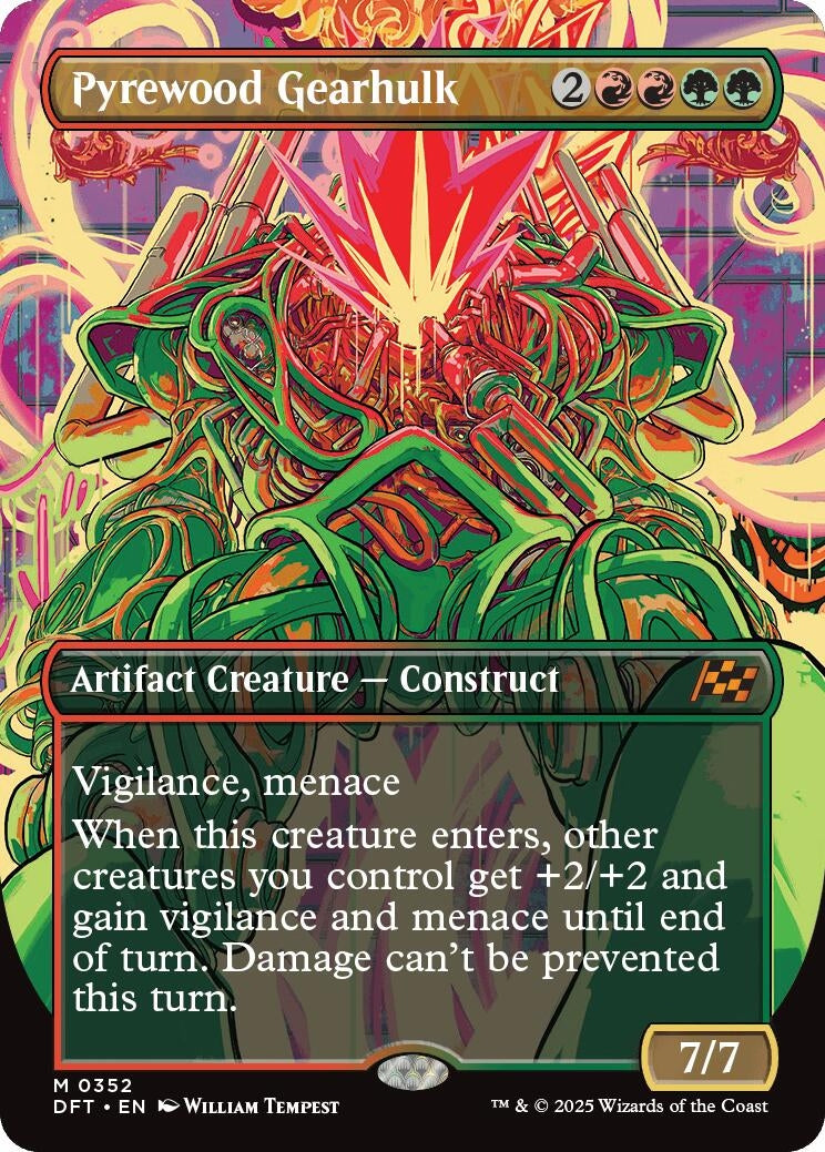 Pyrewood Gearhulk (Borderless) (352) (DFT)