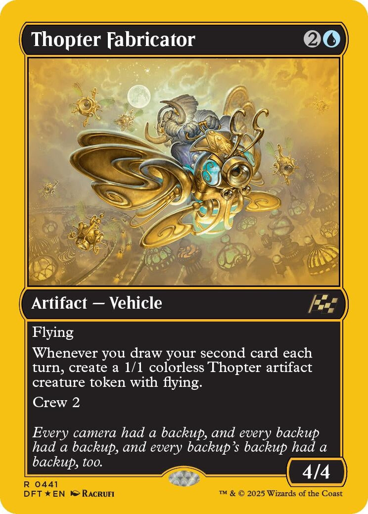 Thopter Fabricator (First-Place Foil) (441) (DFT)