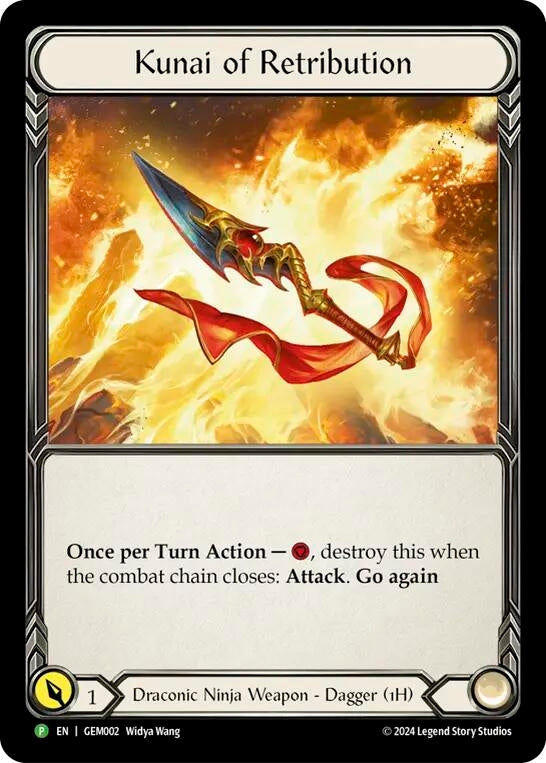 Kunai of Retribution - GEM002 (GEM002) (GEM)