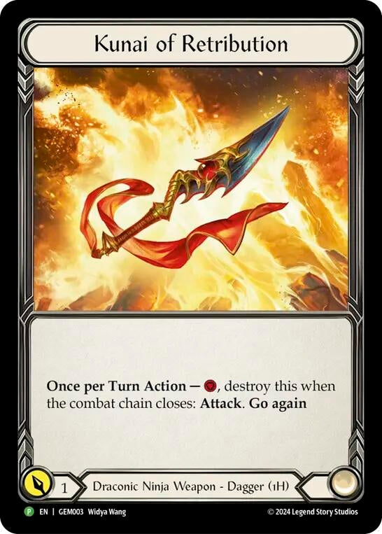 Kunai of Retribution - GEM003 (GEM003) (GEM)