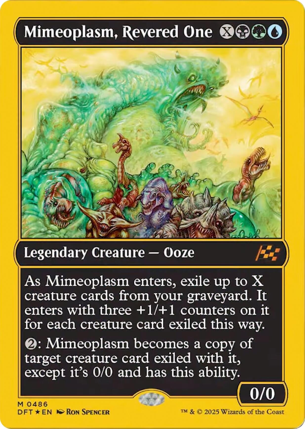 Mimeoplasm, Revered One (First-Place Foil) (486) (DFT)